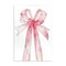 Stupell Industries Coquette Pink Bow Illustration Wall Plaque, design by LSR Design Studio